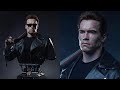 New terminator t-800  terminator 2 judgement day life sized bust collectible revealed queen studios