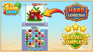 🏖️ Sand Loop Level 565 Walkthrough | Hard Level Solution 🧠 (iOS/Android)