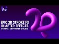 Epic 3D Stroke in After Effects – Complete Beginner's Guide (No Plugins)