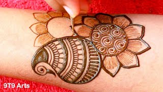 Karwa Chauth special mehndi design | easy \u0026 simple mehndi design | mehndi design | mehndi | Mehandi