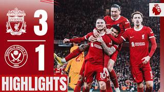Alexis Mac Allister'ın harika golü! | Liverpool 3-1 Sheffield United | Öne Çıkan