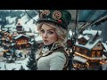 steampunk christmas 2150 a magical holiday in a futuristic victorian world ai short film