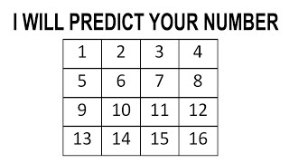 I Will Predict Your Number | A Great Math Trick 🔥