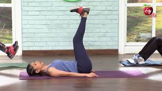 Flat Abs Exercises Using Resistance Band | Quick Recap |  ETV Life