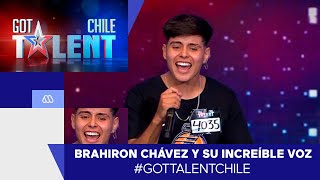 Brahiron Chávez sorprendió con su increíble voz y carisma / #GotTalentChile 2021