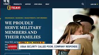 Local man claims USAA banking has poor security, company responds