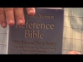 Review | The National Reference Bible KJV - Amazing!!  Please Forgive The Lighting!!