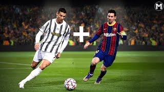 Messi and Ronaldo Playing Together ft. Wavin Flag ⚽