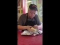 Del Taco Macho beef burrito challenge