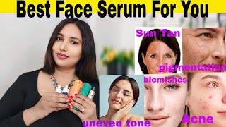 Best face serums for glowing clear spotless skin @deepasinhabeautynstyle