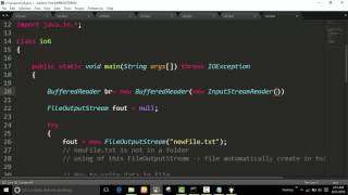 Explain FileOutputStream Class in IO Management : Java Programs