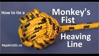 Monkey's Fist Heaving Line - How To Tie This Useful Knot