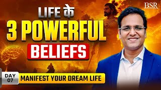 Life के 3 Powerful Beliefs  |LAW OF ATTRACTION  By Coach BSR