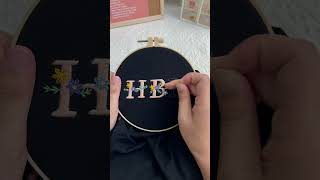 Be sure to embroider a couple's outfit with your own surname by hand, and put each other's names on