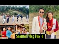 लिम्बुको छोरालाई साकेला सिकाउँदै ससुरालीमा 😂 SASURAL VLOG DAY - 1