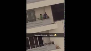 Samantha And Naga chaitanya Goes Viral video