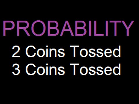 Probability - Tossing 2 or 3 coins - Solved Example (easy) - 1 Probability - Tossing 2 or 3 coins - Solved Example (easy) - 1