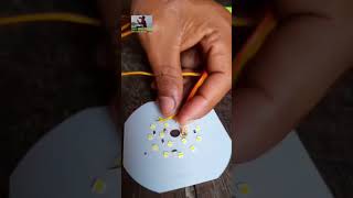 How To Make Led Lamp , စာမီးအိမ် လုပ်နည်း DC Light , Battery Lighting #handmake #dclight #howtomake