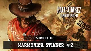 Call of Juarez: Gunslinger | Harmonica Stinger #2 ♪ [Sound Effect]