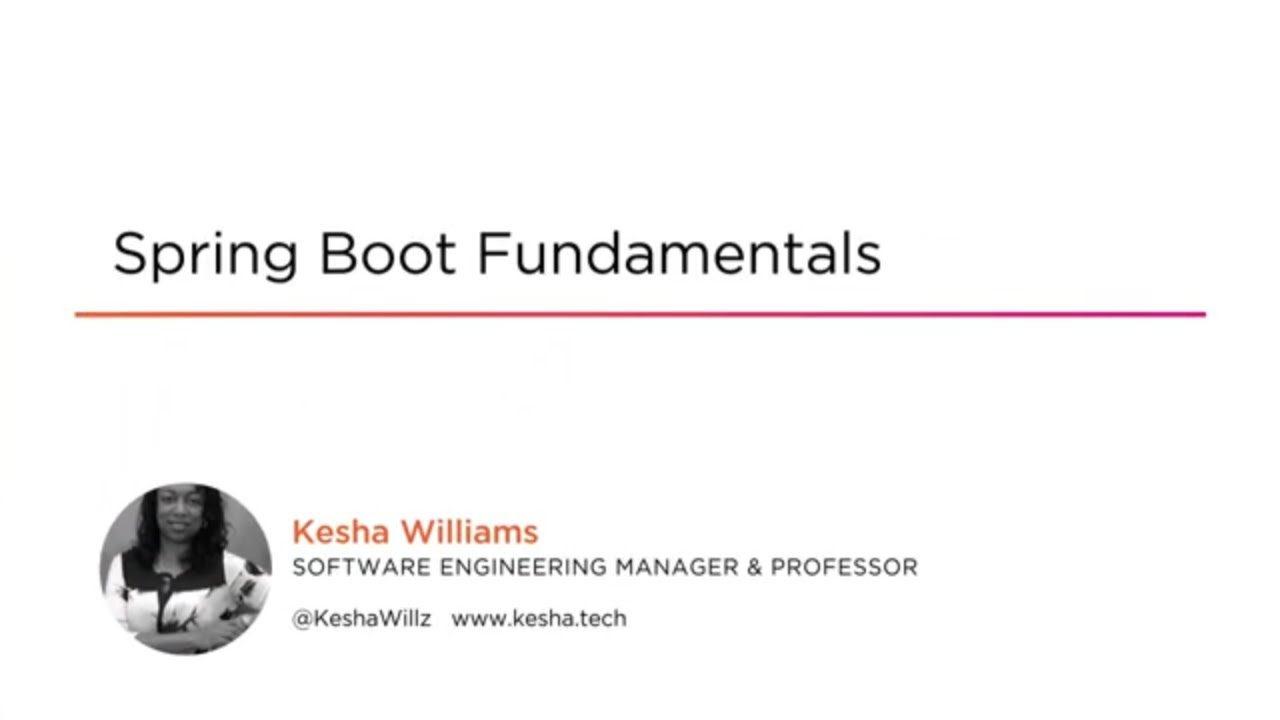 Spring Boot Fundamentals Course Preview Youtube