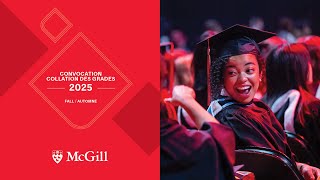 McGill University Fall Convocation 2025 AM