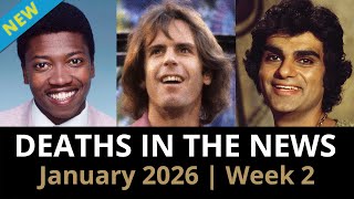Who Died This Week | January 2026 #2 Celebrity Deaths & More