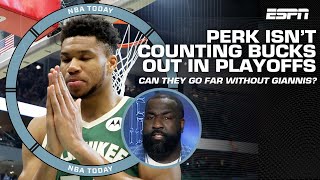 Perk REFUSES to count the Bucks out in series vs. Pacers while Giannis is out 👀