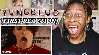 AMERICAN REACTS TO YUNGBLUD- PARENTS MV! 😳 FIRST REACTION TO YUNGLBUD! | Favour