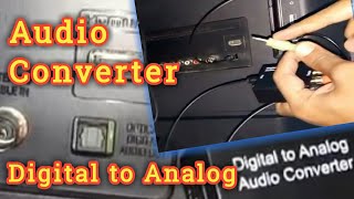 Digital to analog audio converter (substitle)
