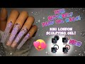 TRYING KIKI LONDON NEW SCULPTING GEL!! | DIOR & BUTTERFLY HARD GEL NAIL DESIGN @Kiki.London