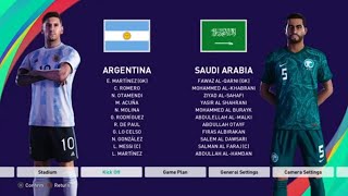 [ ARGENTINA VS SAUDI  ] INTERNATIONAL FRIENDLY \\ GAMEPLAY
