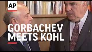 Germany - Gorbachev Meets Kohl