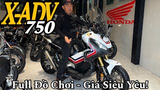 Honda X-ADV 750 DCT - mẫu xe phù hợp mọi cung đường trang bị full đồ chơi chuẩn keng mời anh em xem😎