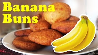 अगदी सोप्या पद्धतीने बनवा स्वादिष्ट बनाना बन्स I Banana Buns Recipe I Tea Time Snack I Swad Nagari