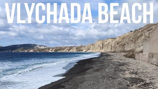 #4 Walking at Vlychada beach, in Santorini Greece - Ultra HD [4K 60] Nature Sounds (better quality)