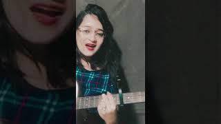Bas Ek Tera Main Hoke guitar cover by Diya Pandey