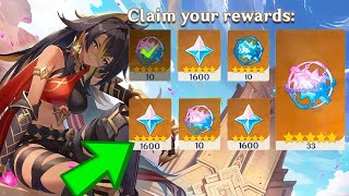 CONFIRMED!! 83+ FREE Wishes for Generous UPDATE 3 5!  Genshin Impact
