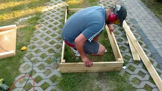 Jak tanio zrobić podwyższoną grządkę?  Część I / How to Make a Raised Bed? Part I