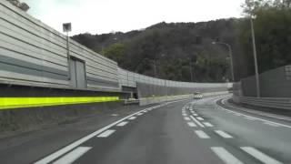 Driving  Japan 360p Highway E1 TOMEI_EXP（from Nagoya Light Route）：Oimatsuda IC → Gotenba IC 2011-03