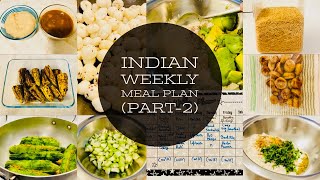 *INDIAN WEEKLY MEAL PLANNING \u0026 PRE-PREPARATION*~HOW TO STORE VEGETABLES IN FRIDGE~Hope you RelateNRI