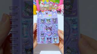 Kuromi 3D 3 in 1 water sticker notebook