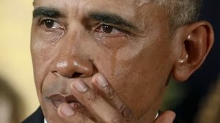 Why Barack Obama Cries During his speech | Obama's Most Emotional Moment | President Obama is crying