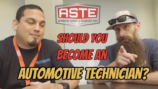 Should you become an automotive technician? Part 1 - We're asking participants of the ASTE event