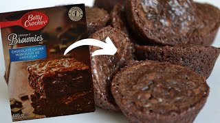 Easy Fudgy Brownie Bites with Betty Crocker