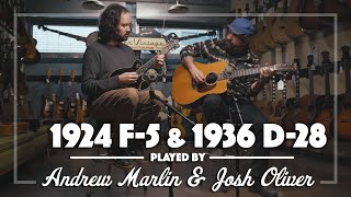 1924 F-5 \u0026 1936 D-28 played by Andrew Marlin \u0026 Josh Oliver