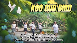 Koo Gud Bird | Beginner Line Dance - Demo by : Amare 9eleven