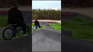 Pumptrack Sebastian Boden Northern Sweden autumn 2024