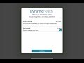 using the dynamic health app tutorial