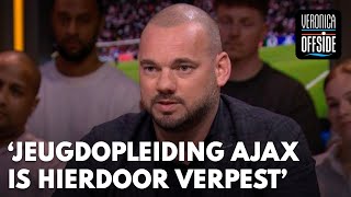 Wesley legt vinger op zere plek: 'Hierdoor is de jeugdopleiding van Ajax verpest' | VERONICA OFFSIDE