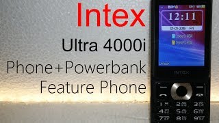 Intex Ultra 4000i | Phone+Powerbank | Unboxing!